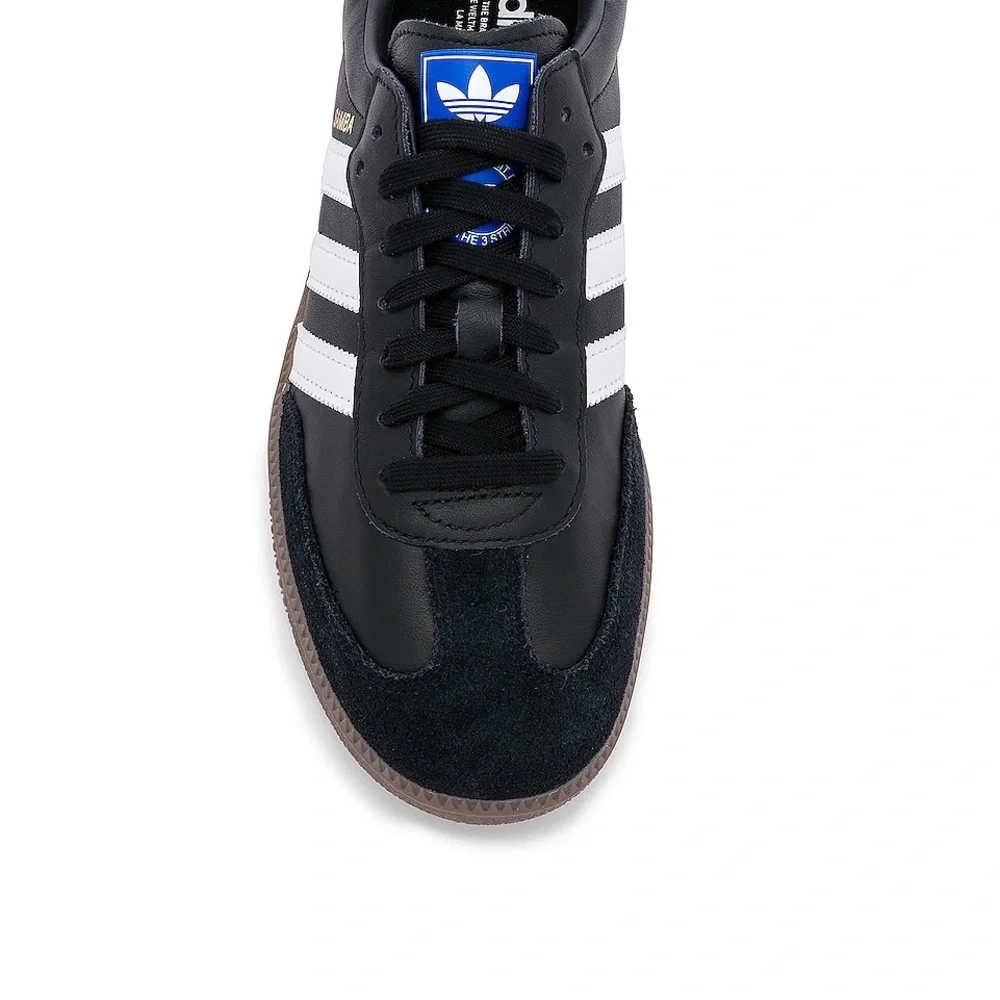 Samba OG in Black, White, & Gum - Picture 4 of 12